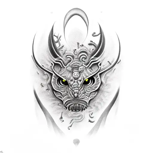 love ugly head tattoo design idea