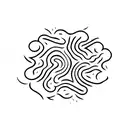 sand dune tattoo design idea