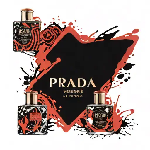 prada l'homme perfume tattoo design idea