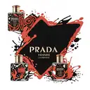 prada l'homme perfume tattoo design idea