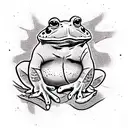 battle toad tattoo design idea