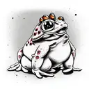 battle toad tattoo design idea