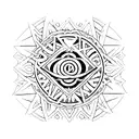 band nirvana - in utero tattoo design idea