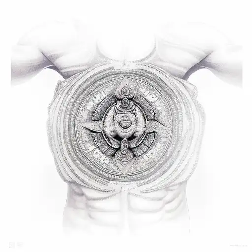 Hindi mythology  tattoo design idea