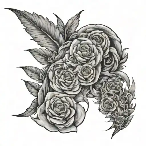 self harm representation tattoo design idea