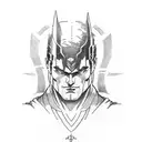 superman tattoo design idea