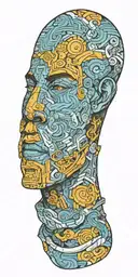 Avatar jake tattoo design idea