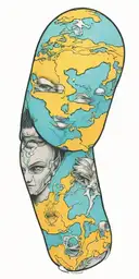 AVATAR tattoo design idea