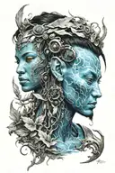 AVATAR tattoo design idea