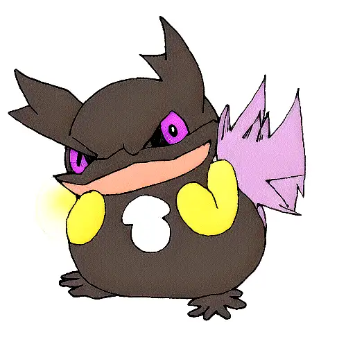Haunter and Psyduck tattoo design idea
