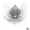 Warcraft lich king tattoo design idea