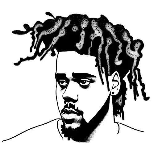 j cole tattoo design idea