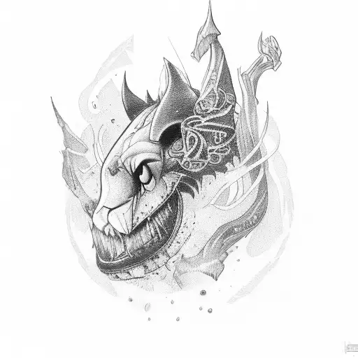 heartless tattoo design idea