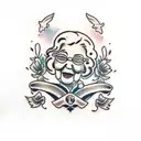 grandma tattoo design idea