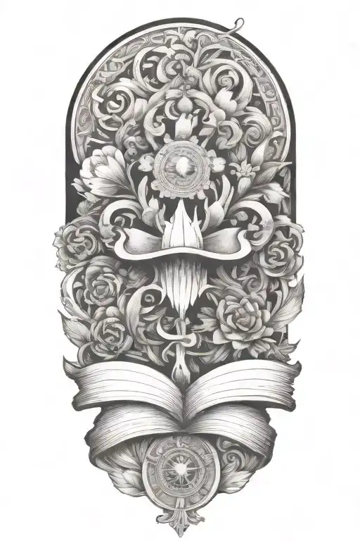 Philippians 4:6 tattoo design idea