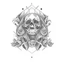 queer tango tattoo design idea