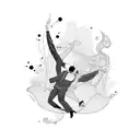 queer tango tattoo design idea