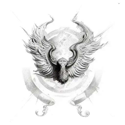 Saint Micheal  tattoo design idea