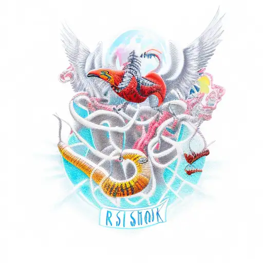 risk taker tattoo design idea