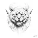 risk taker tattoo design idea