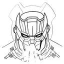 marvel heroes tattoo design idea