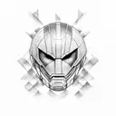 marvel heroes tattoo design idea