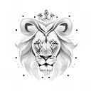 soccer, heart, lion tattoo design idea