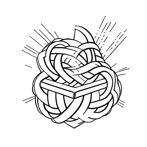 A minimalist tattoo design of a camera intertwined with a stack of books, symbolizing your love for photography and literature tattoo design idea