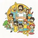 Bob's Burgers tattoo design idea