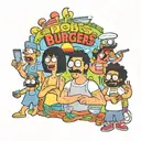 Bob's Burgers tattoo design idea