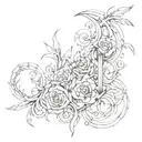 00:00 tattoo design idea