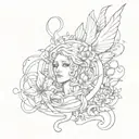 00:00 tattoo design idea