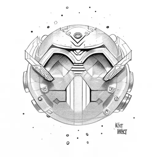 kirby con perk juggertnot tattoo design idea