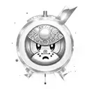 kirby  tattoo design idea