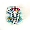 kirby  tattoo design idea