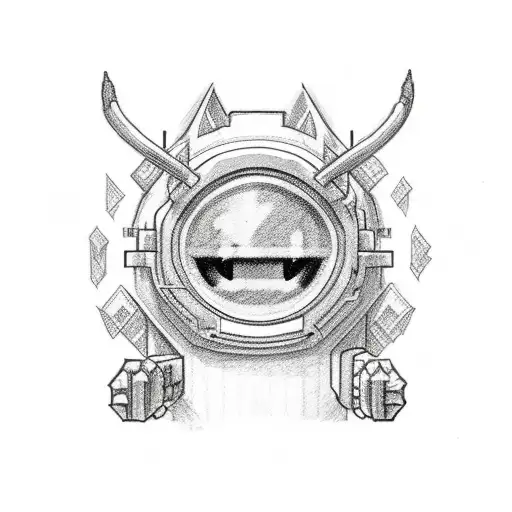 BMO cadeira  tattoo design idea