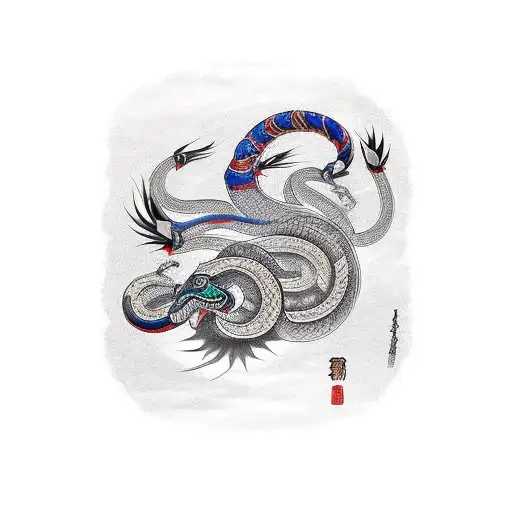 king Cobra tattoo design idea