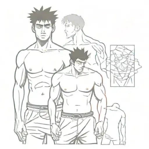 1. Hajime No Ippo 2. Japanese Culture (Rural for wg, Okinawa) 3. Eminem 4. Peace 5. Demon Slayer 6. Running tattoo design idea