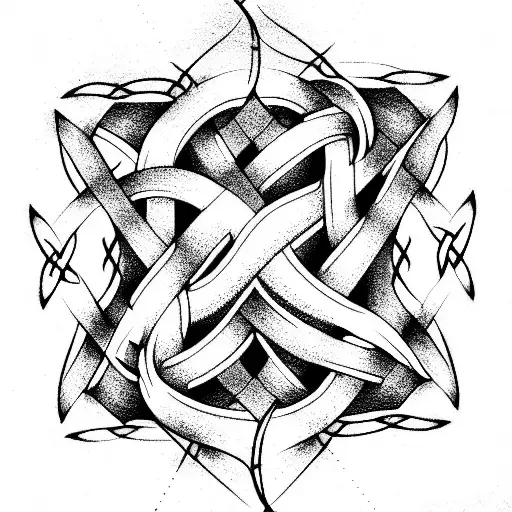 Celtic Knot tattoo design idea