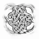 Celtic Knot tattoo design idea