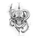 anatomy tattoo design idea