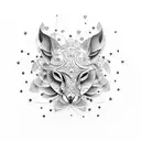 trebol de cinco hojas tattoo design idea