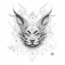 trebol de cinco hojas tattoo design idea