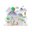 gold mining tattoo design idea