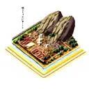 gold mining tattoo design idea