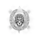 neo tribal  tattoo design idea