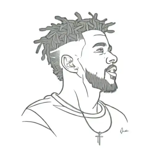 love yourz j cole tattoo design idea