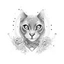 lines with heart and scolioendra tattoo design idea