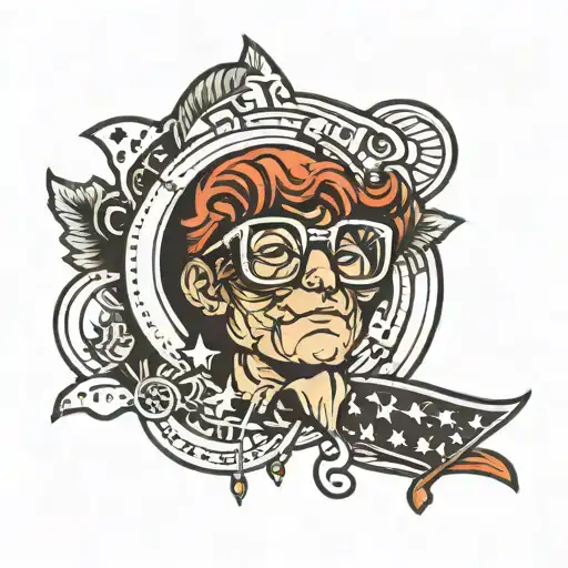 nerd tattoo design idea