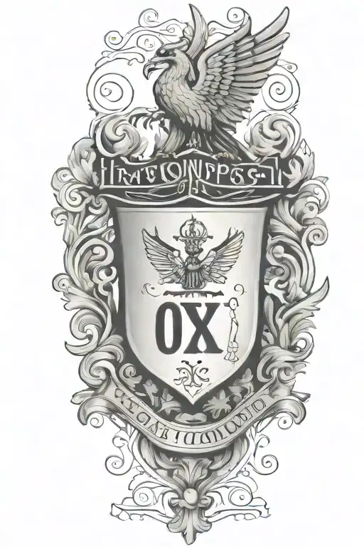 oxytocin chemical formula with Liverpool crest tattoo design idea